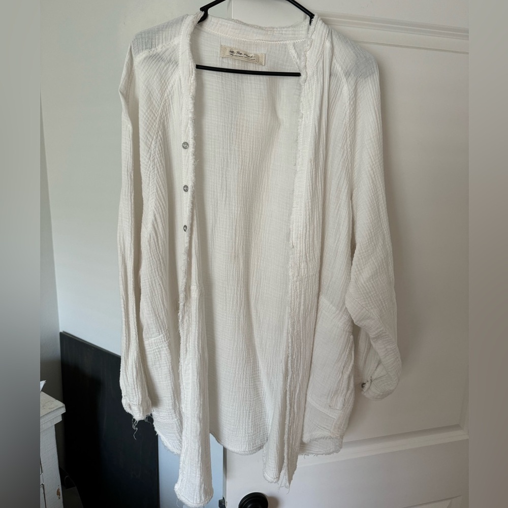 We the free summer day dream button down